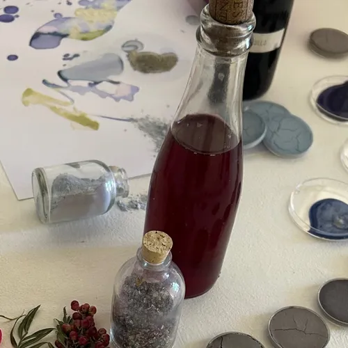 Crea tintas y acuarelas naturales