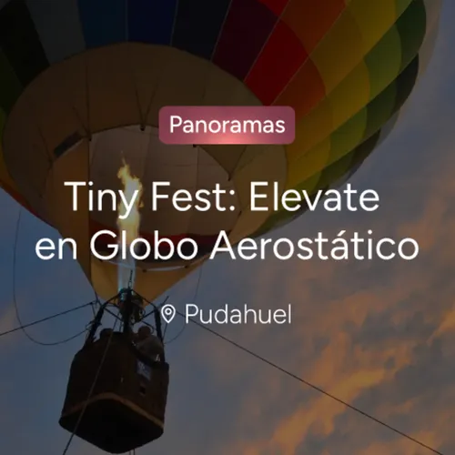 Vuelo cautivo con Globo Aventura