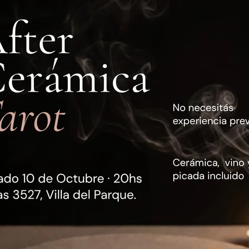 Noche de Tarot & Cerámica Sábado 10/10 Noche de Tarot & Cerámica Sábado 10/10