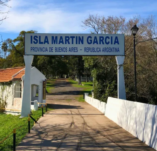 Isla Martín García en Helicóptero