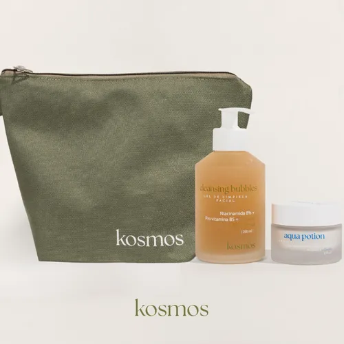 Kosmos Cosmética - Esenciales de cuidado + Neceser Kosmos Cosmética - Esenciales de cuidado + Neceser