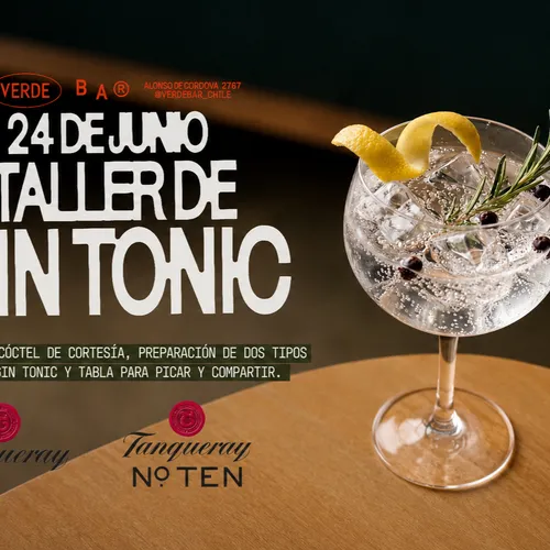 Taller de Gin Tonic en Verde Bar