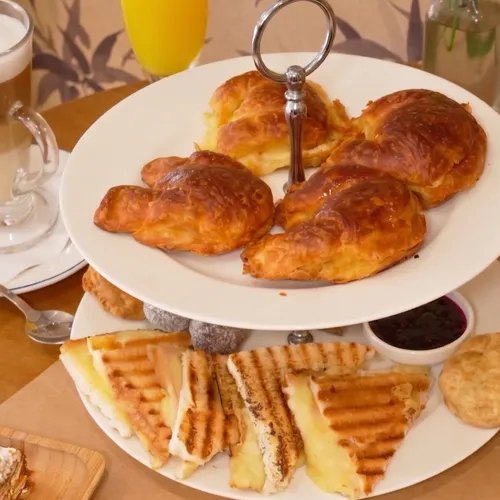Merienda en Café Haus