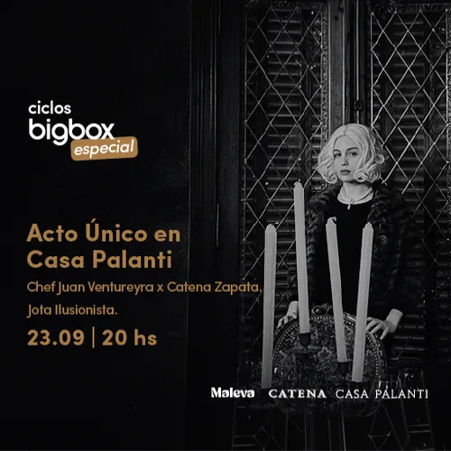 Ciclos Bigbox: Casa Palanti x Catena Ciclos Bigbox: Casa Palanti x Catena