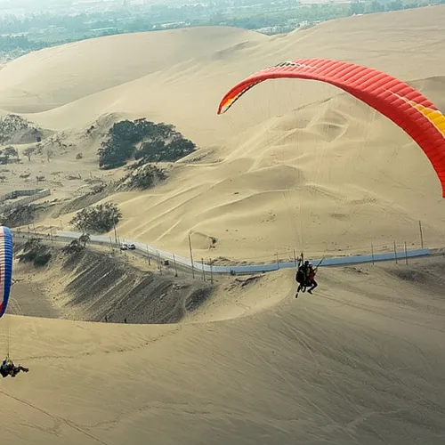 ¡Parapente en Huacachina! ¡Parapente en Huacachina!
