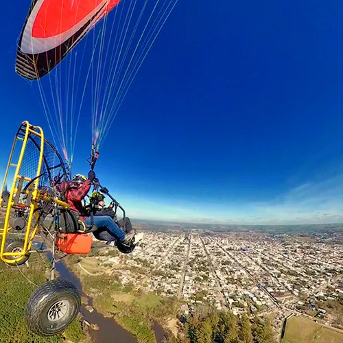 Vuelo en Parapente o Paratrike
