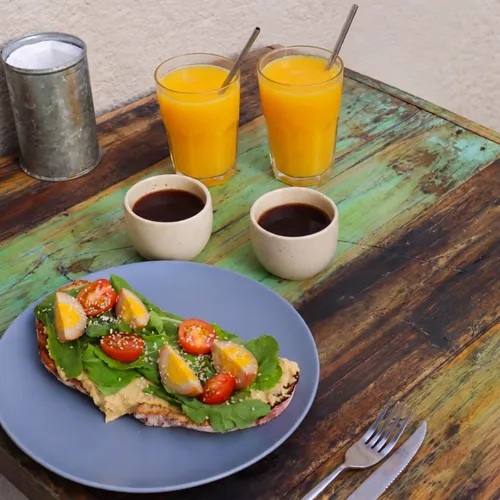 Desayuno o merienda en Patrimonio Café Desayuno o merienda en Patrimonio Café