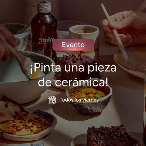 ¡Pinta una pieza de cerámica! ¡Pinta una pieza de cerámica!