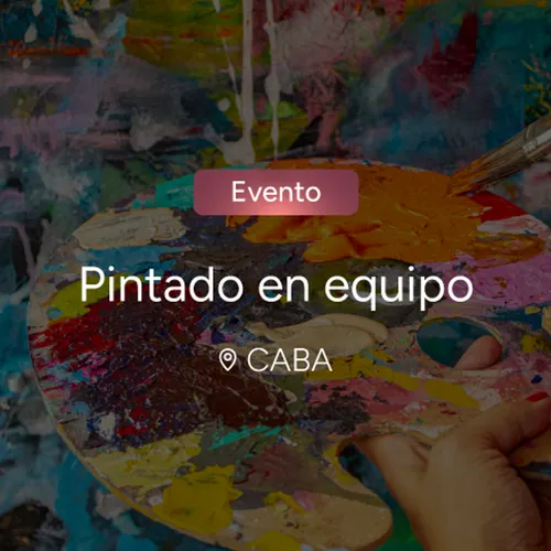 Pintando en equipo desde el aire