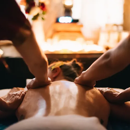 Acuatromanos Spa: Masaje a Cuatro Manos